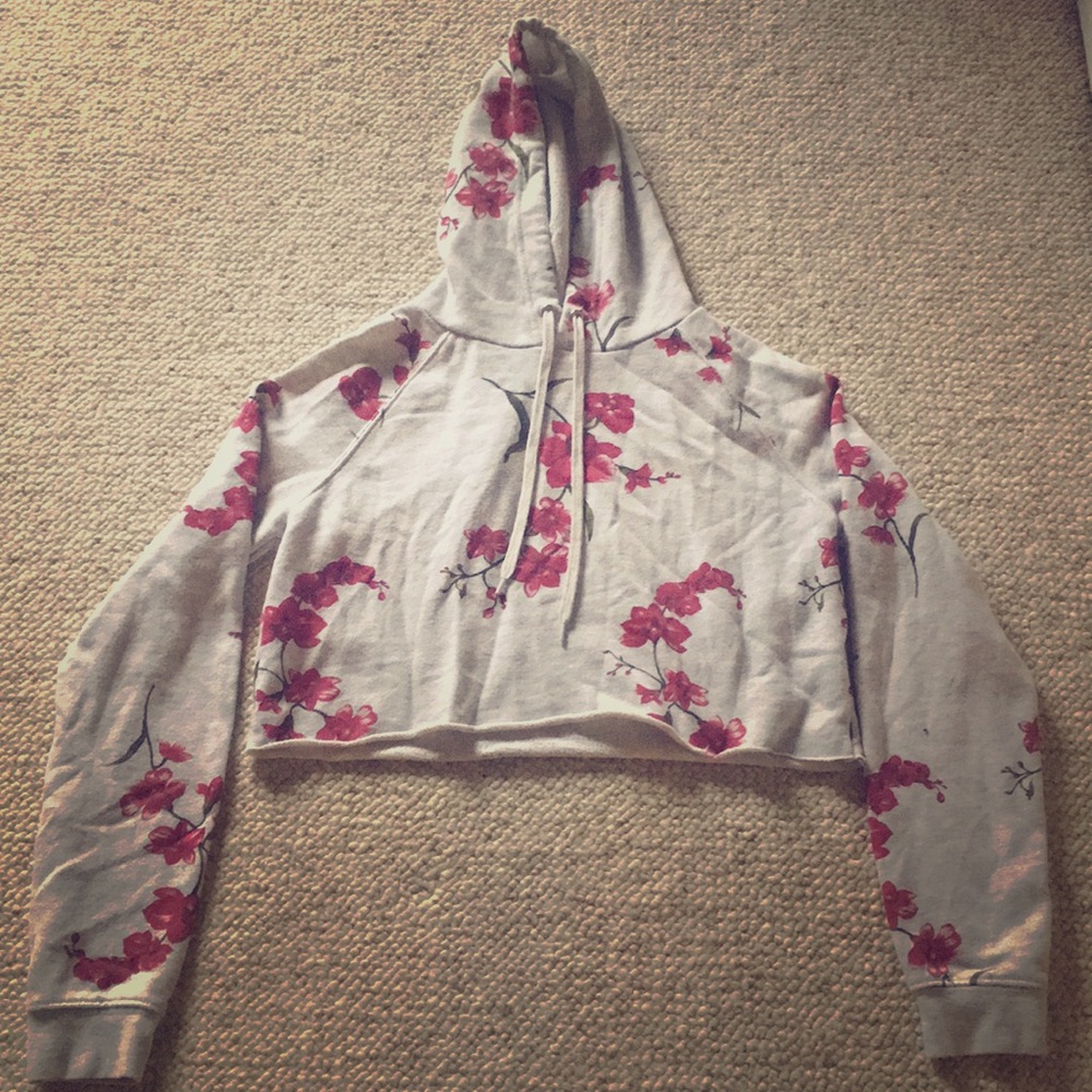 Beautiful cropped sweatshirt like new!